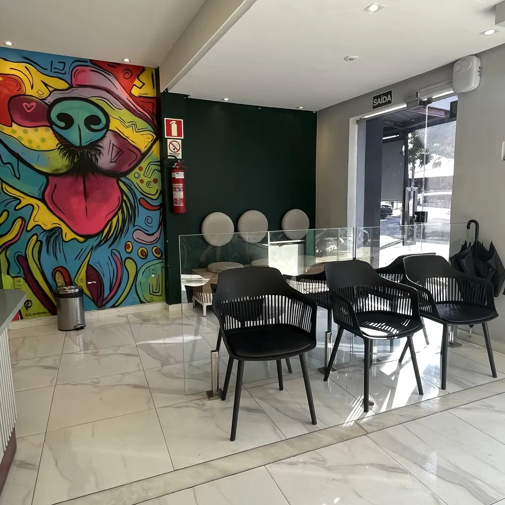 Recepção do Hospital Veterinário CEVET em Feira de Santana, Bahia